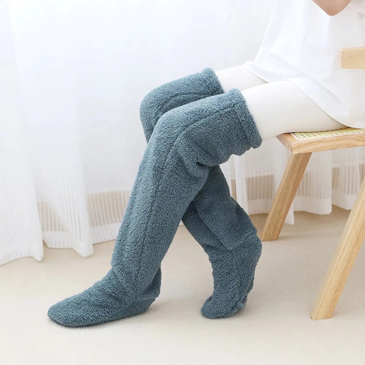 Snnuglys | Fuzzy Teddy Socks